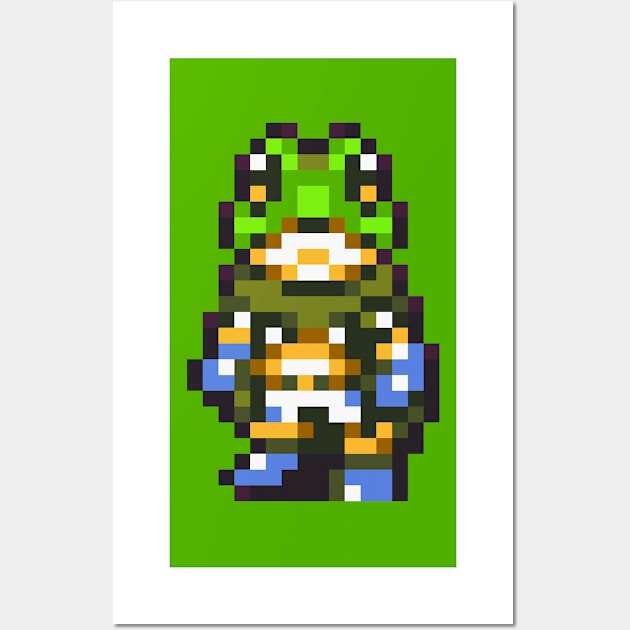 Frog Sprite Wall Art by SpriteGuy95